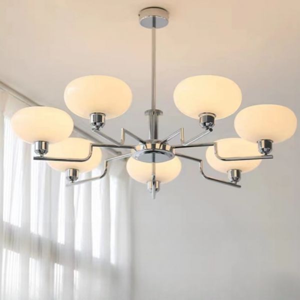 7灯 高さ調節可能 アングルアップ シャンデリアライト LED/白熱灯/蛍光