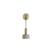 White/Antique Bronze