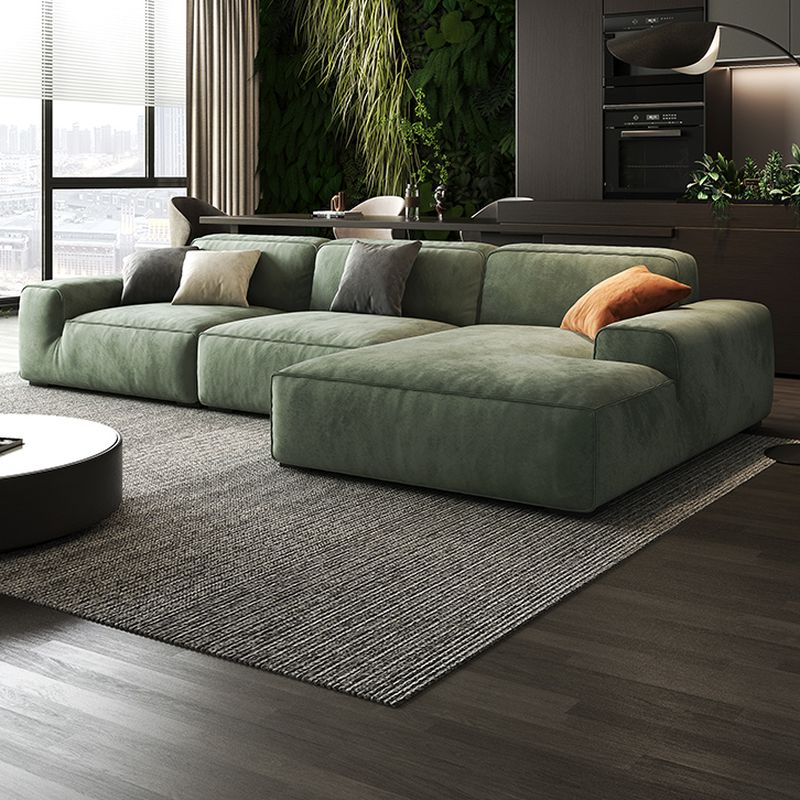 Contemporary Minimalist Modular Sectional Sofa, Deep Seating Down ...