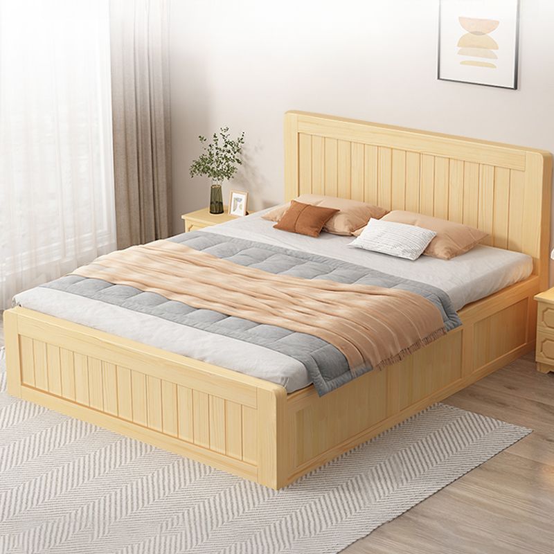 Minimalist Platform Bed Frame with Hydraulic Lift Under-Bed Storage ...