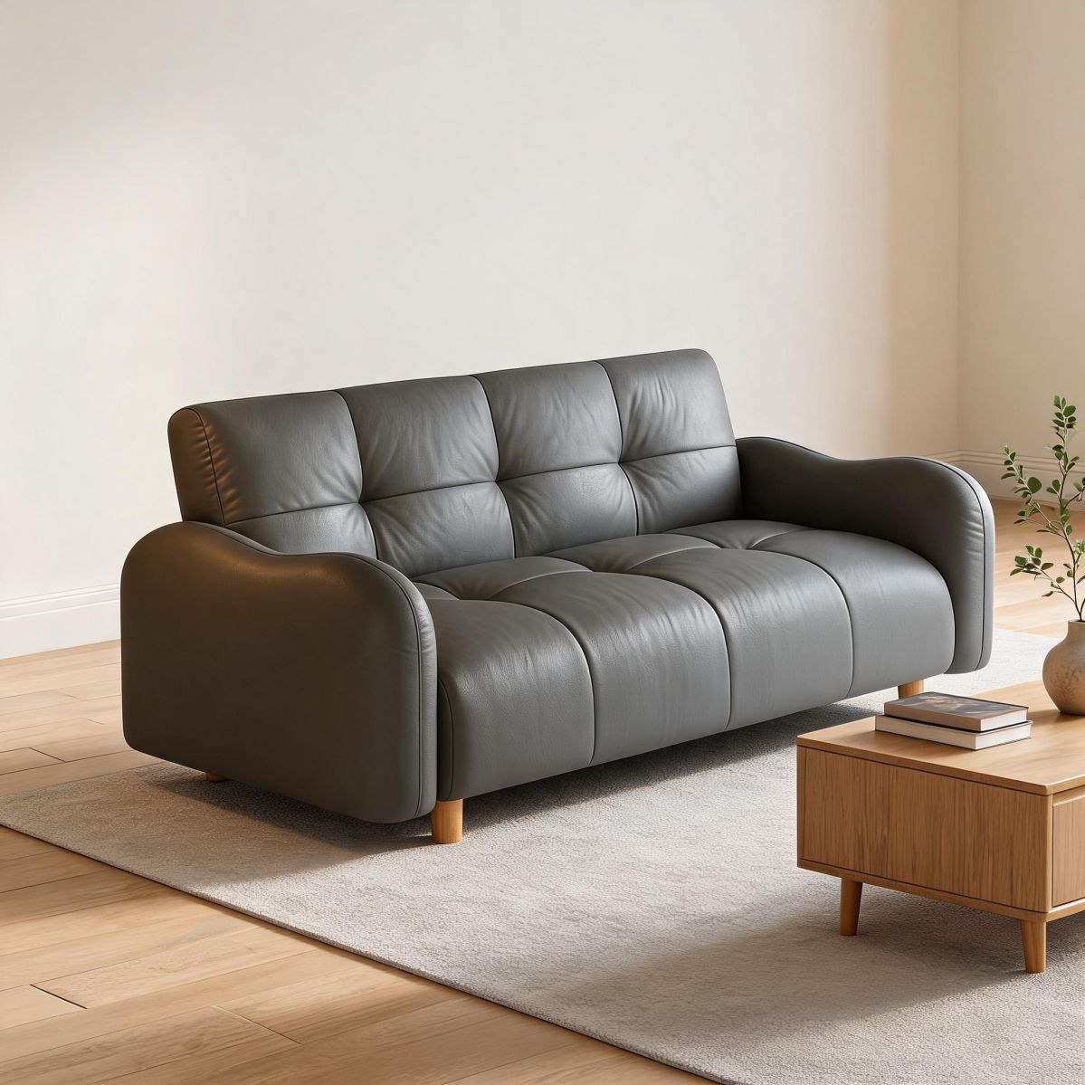 Consider a sofa featuring Width: 79