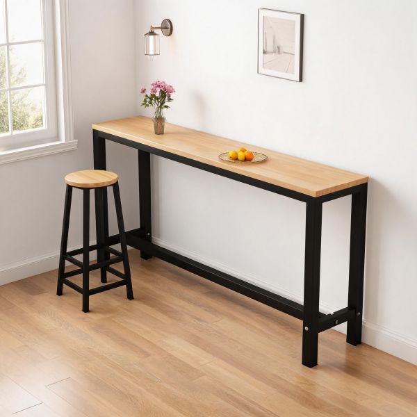 Frame-Style Bar Table Collection in Multiple Lengths and Two